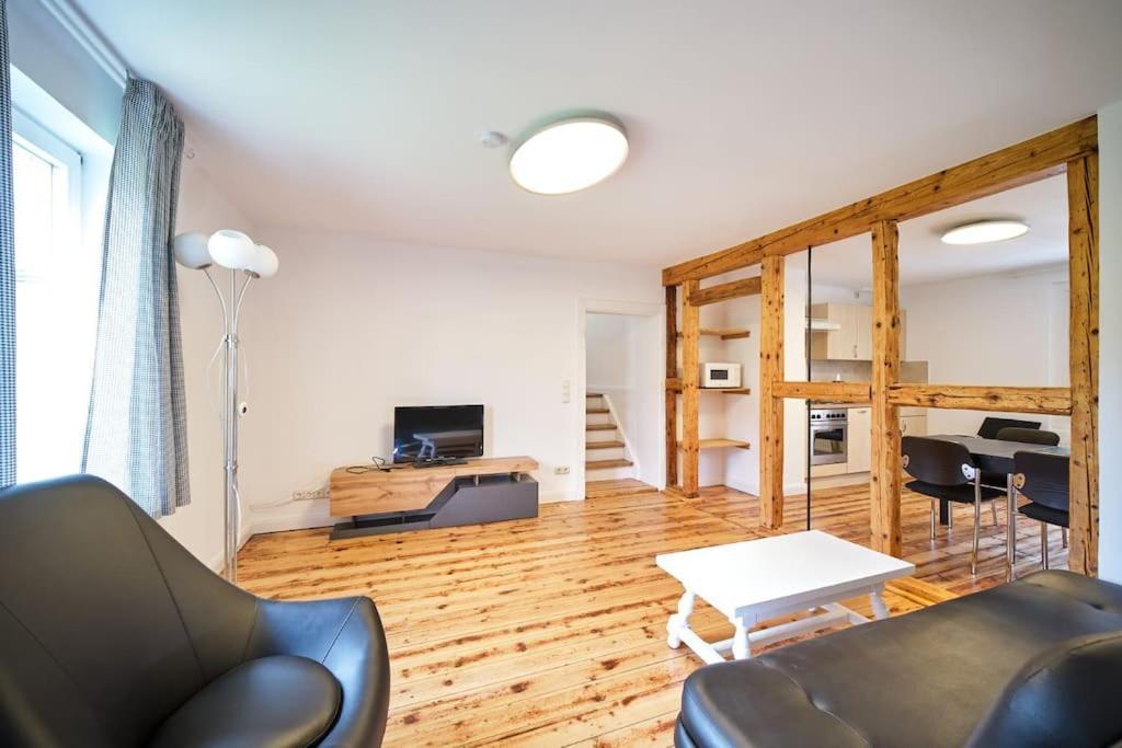 Grosszuegige Wohnung Auf Dem Hof Historischen Muehle Holzhausen  Dış mekan fotoğraf